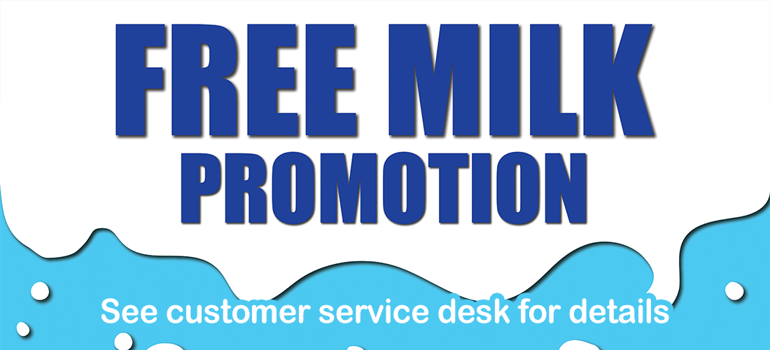 Free Milk Promotion